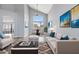Stylishly furnished living room with a comfortable seating area and elegant decor creating a welcoming atmosphere at 8750 W Granada Rd, Phoenix, AZ 85037