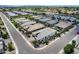 Aerial view showcasing houses and street at 1202 E Nolan Pl, Chandler, AZ 85249
