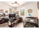 Well-lit home office with desk space and views of the outdoors at 1528 N Balboa --, Mesa, AZ 85205