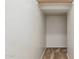Empty walk-in closet with one shelf and beige carpet at 18121 E San Luis Dr, Gold Canyon, AZ 85118