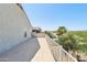 Balcony with views of the neighborhood, pool, and mountains at 19182 N Smith Dr, Maricopa, AZ 85139