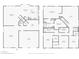 Floorplans showing both floors of the home at 19182 N Smith Dr, Maricopa, AZ 85139