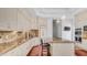 Beautiful gourmet kitchen with custom cabinetry, granite countertops, and stainless steel appliances at 3126 E Fruitvale Ct, Gilbert, AZ 85297