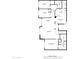 Detailed second-floor plan featuring a primary bedroom, living room, dining area, kitchen, and bedrooms at 3131 E Legacy Dr # 2113, Phoenix, AZ 85042