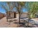 Charming single-story home with a well-manicured front yard and a two-car garage at 3313 W Wayland Dr, Phoenix, AZ 85041