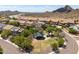 A neighborhood park is shown surrounded by homes in this aerial view at 5208 W Straight Arrow Ln, Phoenix, AZ 85083
