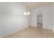 Bright dining area with tile floors and a chandelier at 6420 W Beverly Ln, Glendale, AZ 85306