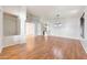 Bright and open living room with hardwood floors and neutral paint at 10253 E Indigo Dr, Scottsdale, AZ 85255