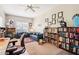 Cozy living room featuring carpet, neutral paint, and an abundance of natural light, creating a comfortable atmosphere at 11861 E Becker Ln, Scottsdale, AZ 85259
