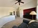 Loft area with a TV, cabinet and views of the entryway at 16242 S 12Th Pl, Phoenix, AZ 85048