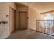 Apartment hallway with unit numbers and an outside view at 1701 E Colter St # 491, Phoenix, AZ 85016