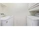 A tidy laundry room featuring a modern washer and dryer set at 1701 E Colter St # 491, Phoenix, AZ 85016