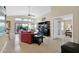 Bright living room with large windows, tile floors, and an open layout at 19107 N 94Th Ave, Peoria, AZ 85382