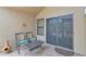 Private patio with comfortable seating area offering a relaxed outdoor experience at 19107 N 94Th Ave, Peoria, AZ 85382