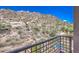 Balcony with stunning views of the desert mountain landscape at 25555 N Windy Walk Dr # 69, Scottsdale, AZ 85255