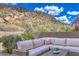 Relaxing patio with comfortable seating, perfect for enjoying the serene desert landscape at 25555 N Windy Walk Dr # 69, Scottsdale, AZ 85255
