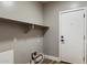 Practical laundry room equipped with shelving and a utility hookup at 2761 W Via Calabria --, Phoenix, AZ 85086