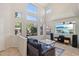 Bright living room with high ceilings and large windows providing ample natural light at 3440 E Southern Ave # 1042, Mesa, AZ 85204