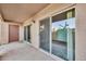 Covered patio area with bougainvillea at 540 N May St # 1109, Mesa, AZ 85201
