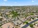 Sprawling aerial view of the community, highlighting green spaces and community parks nearby at 8417 W Northview Ave, Glendale, AZ 85305