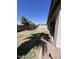 This backyard is spacious with low maintenance landscaping at 8758 W Myrtle Ave, Glendale, AZ 85305