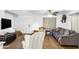 Spacious living room featuring hardwood floors, comfortable seating and natural light at 1032 E Redfield Rd, Tempe, AZ 85283
