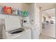 Well-equipped laundry room with modern washer and dryer at 1235 E Dover St, Mesa, AZ 85203