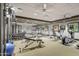 Spacious gym featuring a variety of exercise equipment, mirrors, and natural light for a motivating workout environment at 15802 N 71St St # 552, Scottsdale, AZ 85254