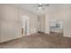 Spacious main bedroom with connecting bath, and a walk-in closet at 16846 N 49Th Way, Scottsdale, AZ 85254