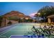 Multi-sport court for tennis and basketball, perfect for outdoor activities at 22020 N Church Rd, Scottsdale, AZ 85255