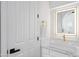 Crisp bathroom featuring a lit mirror and modern vessel sink with elegant fixtures at 2722 W Hiddenview Dr, Phoenix, AZ 85045