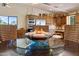 Bright dining area featuring wood cabinetry in the background at 3357 N Ashbrook E St, Mesa, AZ 85213