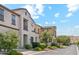 Attractive townhomes with well-manicured landscaping and private driveway at 3900 E Baseline Rd # 166, Phoenix, AZ 85042