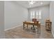 Tiled office with plantation shutters, desk and chair at 4426 E Leroy St, Gilbert, AZ 85295