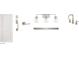 Selection of modern bathroom fixtures and hardware, offering sleek design and stylish functionality for your home at 11417 E Utah Ave, Mesa, AZ 85212