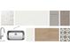 An array of samples showcases luxurious kitchen and bath design choices, offering style and functionality at 11417 E Utah Ave, Mesa, AZ 85212