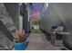 Charming backyard space with BBQ grill and string lights, perfect for outdoor entertaining and relaxing evenings at 1482 S Banning St, Gilbert, AZ 85296