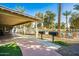 Outdoor grills are adjacent to the pool and common areas at 1482 S Banning St, Gilbert, AZ 85296