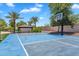 Enjoy a private basketball court, a cabana, palm trees, and Arizona sunshine at 2371 E Sanoque Ct, Gilbert, AZ 85298