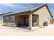 Covered patio area in the backyard, perfect for relaxing and grilling at 2430 E Alonso Dr, Casa Grande, AZ 85194