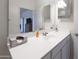 Bathroom boasting bright lighting, white vanity with ample counter space at 2430 E Alonso Dr, Casa Grande, AZ 85194