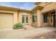 Inviting home exterior showcasing desert landscaping, stone accents, and a convenient side garage at 41819 N Anthem Ridge Dr, Phoenix, AZ 85086