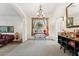 Dining room features an ornate console table and natural light at 1073 N Layman St, Gilbert, AZ 85233