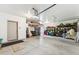 Spacious two car garage featuring ample storage, and concrete flooring at 1073 N Layman St, Gilbert, AZ 85233