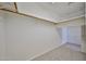 Spacious walk-in closet with a carpet and multiple rods for ample storage at 1114 S 220Th Ave, Buckeye, AZ 85326