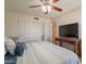 Cozy bedroom with a queen sized bed and a large window that provides natural light at 1186 E Brenda Dr, Casa Grande, AZ 85122
