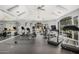 Spacious gym featuring treadmills, elliptical machines, and weight equipment at 15095 N Thompson Peak Pkwy # 1005, Scottsdale, AZ 85260