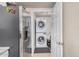 Conveniently located stacked washer and dryer in the laundry closet at 15095 N Thompson Peak Pkwy # 1005, Scottsdale, AZ 85260