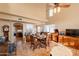 Dining room featuring a table, chairs, and decor with neutral walls at 15211 N 89Th Ave, Peoria, AZ 85381