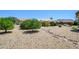 Serene backyard featuring meticulously designed desert landscaping and vibrant flowering bushes at 15658 W Arbor Trl, Surprise, AZ 85374